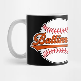 Baltimore Baseball Diehard Fans Mug